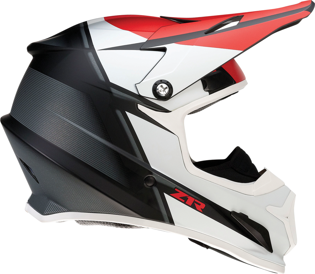 Z1R, Z1R Rise Snow Helmet - Cambio Red/Black/White Medium (Part No. 0120-0722)