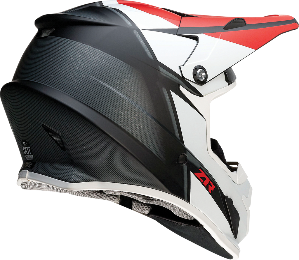 Z1R, Z1R Rise Snow Helmet - Cambio Red/Black/White Medium (Part No. 0120-0722)