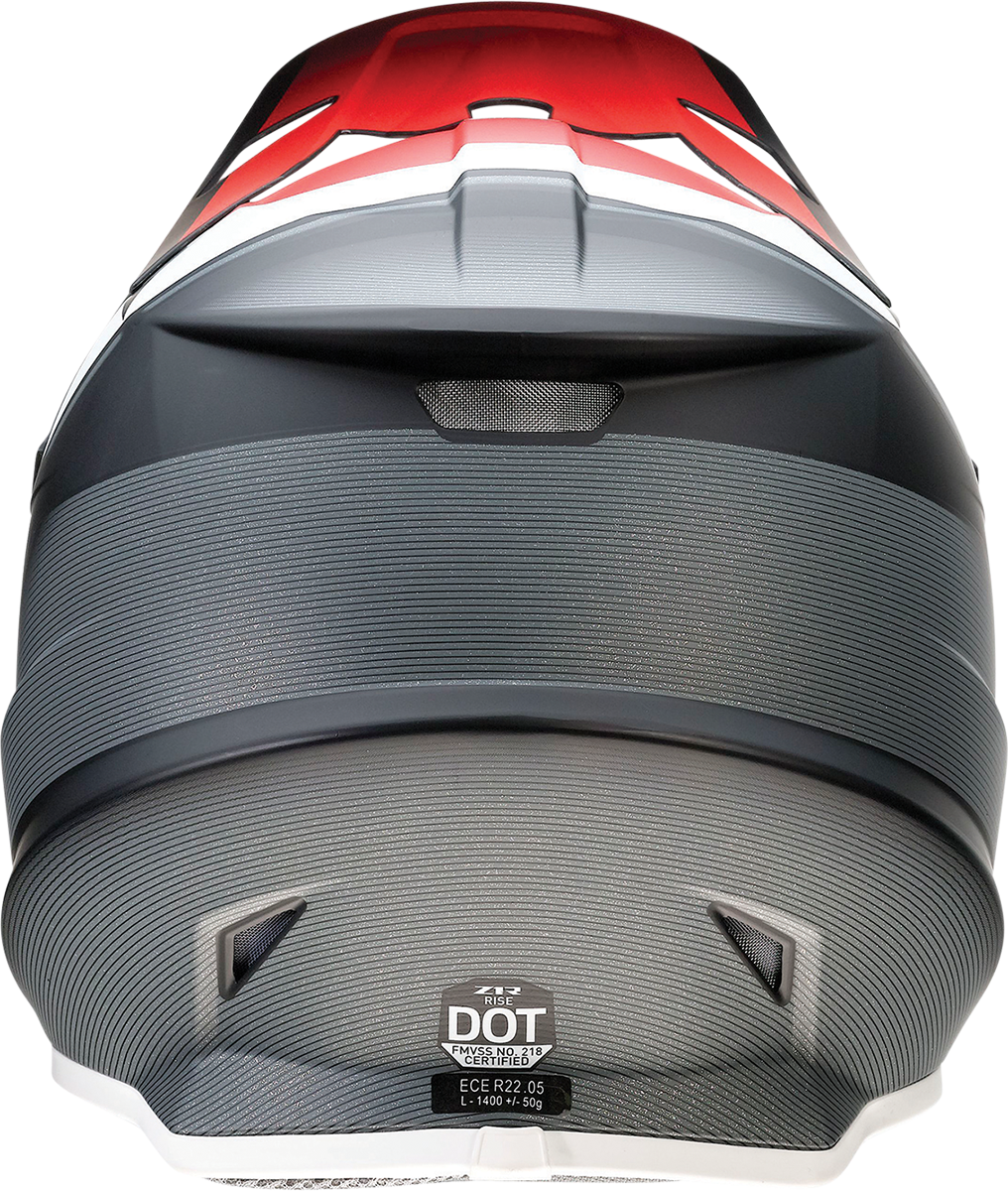 Z1R, Z1R Rise Snow Helmet - Cambio Red/Black/White Medium (Part No. 0120-0722)
