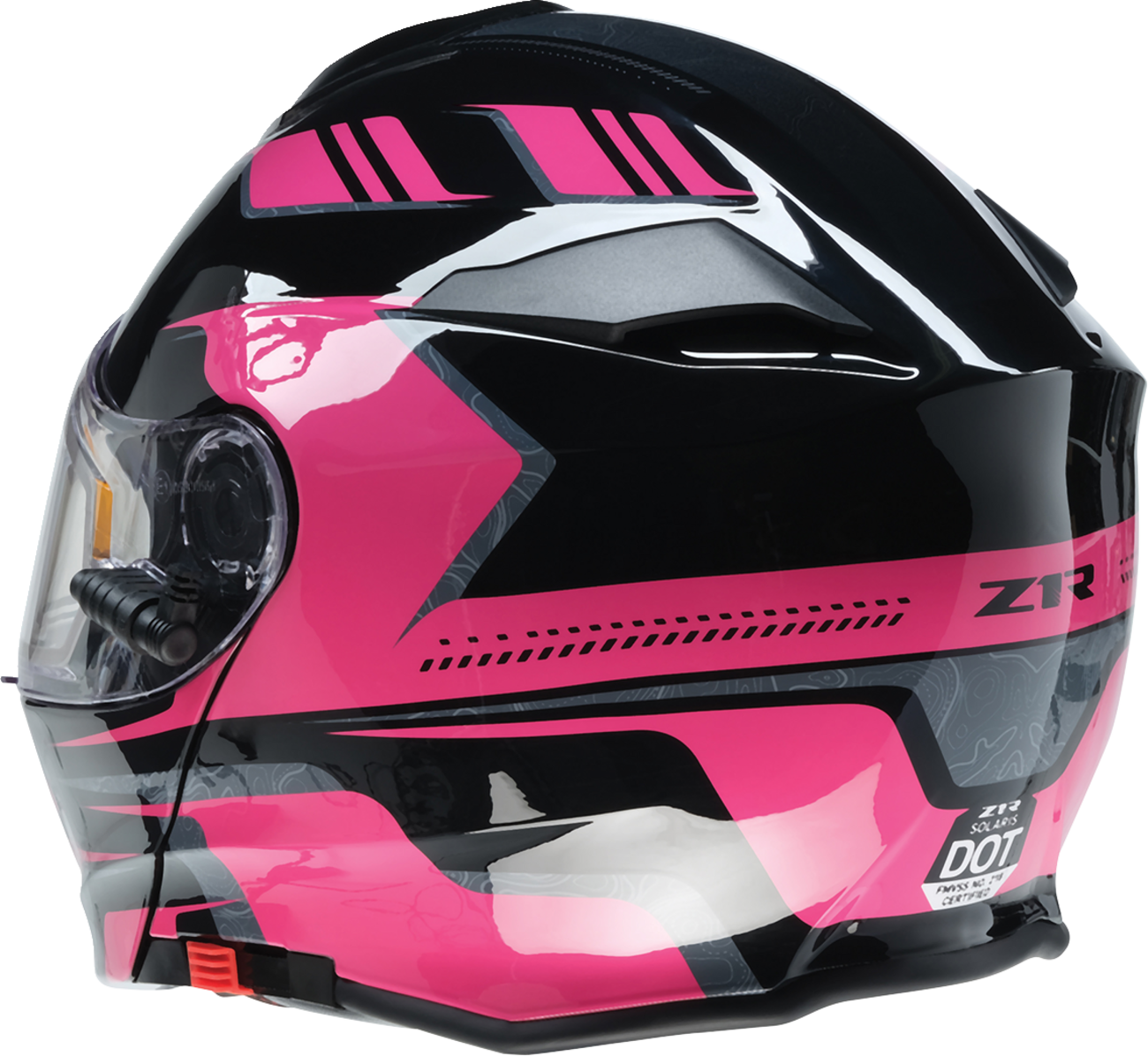Z1R, Z1R Solaris 2.0 Helmet First Tracks Electric Dual Pane Shield Large Black/Pink - Part 0120-0846