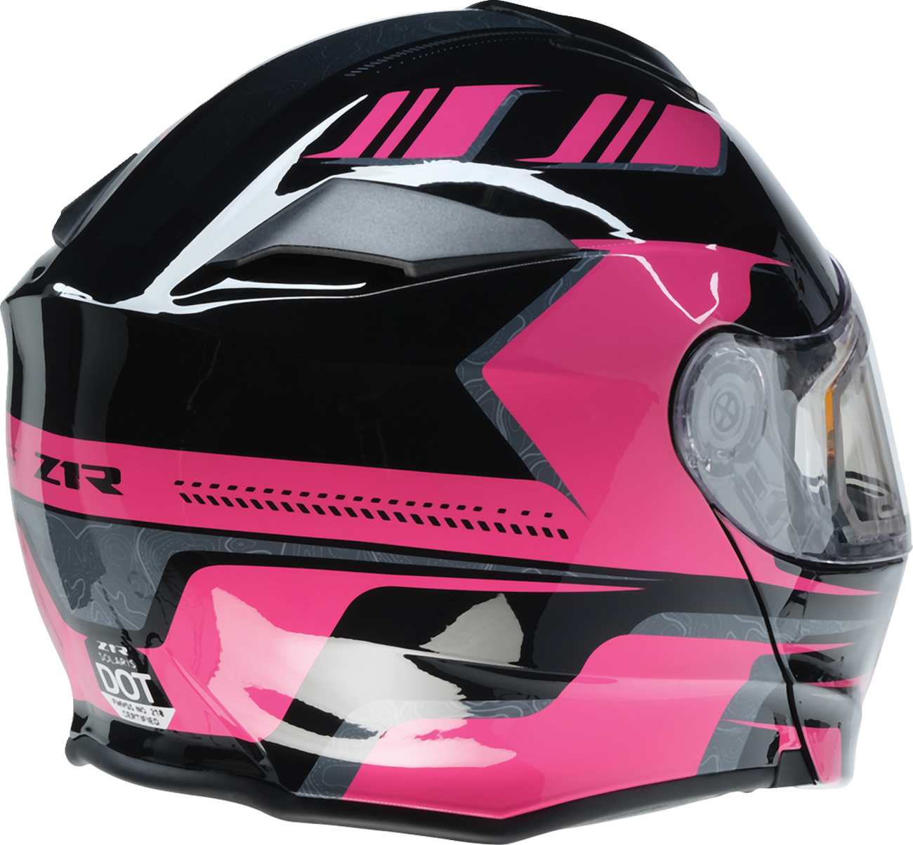 Z1R, Z1R Solaris 2.0 Helmet First Tracks Electric Dual Pane Shield Large Black/Pink - Part 0120-0846