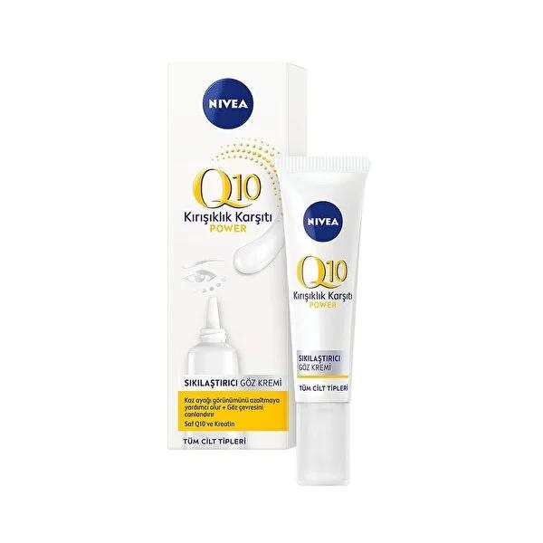 Nivea Anti-Wrinkle Eye Cream with Q10 - 15ml, Anti-Aging Eye Care for Sensitive Skin