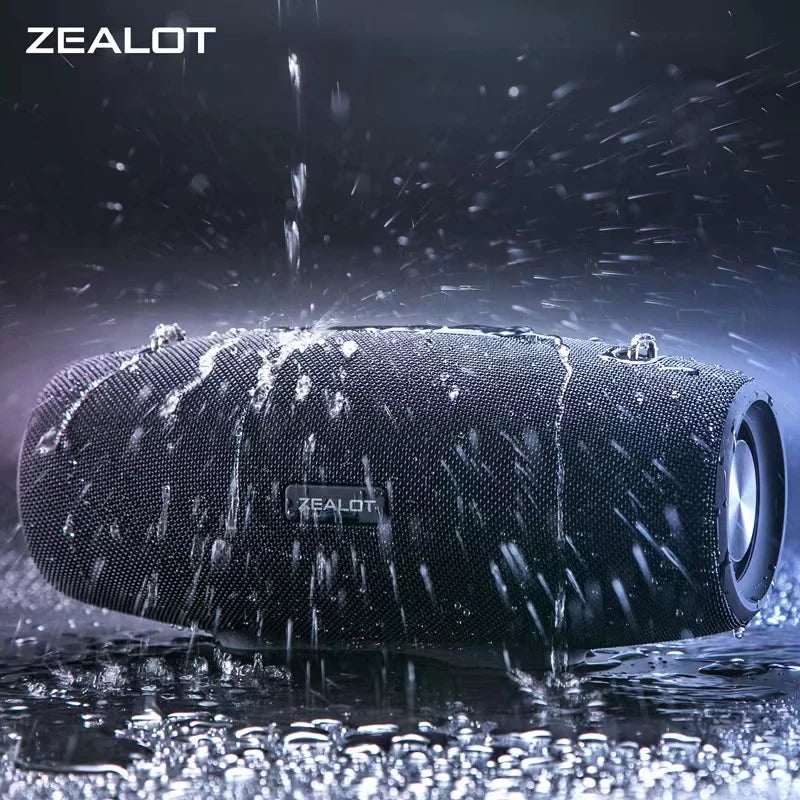 Zealot S67 Wireless Speaker WithShoulder Strap,Outdoor,Waterproof,Portable Speaker with Loud Stero and Booming Bass,40H Playtime - PhishStones Products