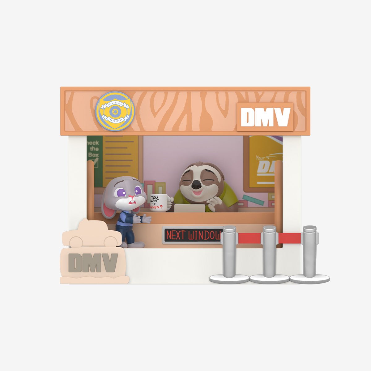 Zootopia Highlight Moment Series Scene Sets by POP MART