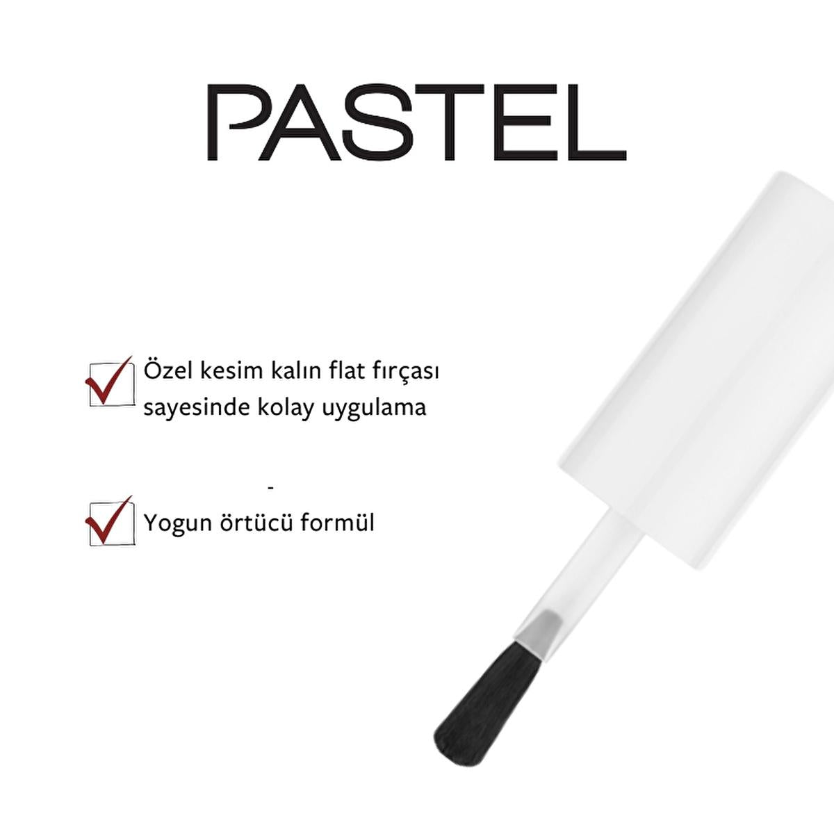Pastel - Long Lasting Clean Nail Polish, Vegan & Cruelty-Free, 6-Day Wear, Ultra-Shine Finish